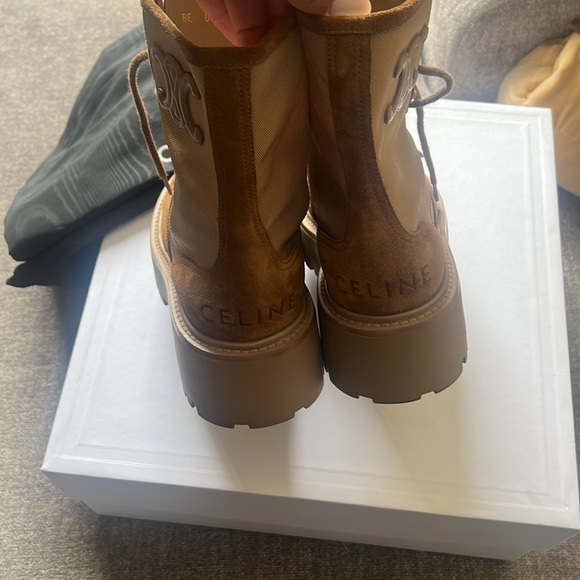 CELINE Paris Lace- up Boots - Picture 5 of 10